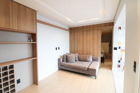 Sala de apartamento para alugar com 1 quarto, 80m² em Campo Belo, São Paulo