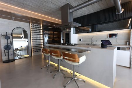 cozinha de apartamento à venda com 2 quartos, 141m² em Vila Andrade, São Paulo