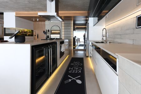 Apartamento à venda com 141m², 2 quartos e 4 vagascozinha