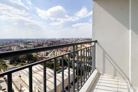 Sacada de apartamento para alugar com 2 quartos, 50m² em Jardim Campestre, São Bernardo do Campo