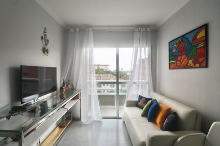 Sala de apartamento para alugar com 2 quartos, 96m² em Parque Enseada, Guarujá