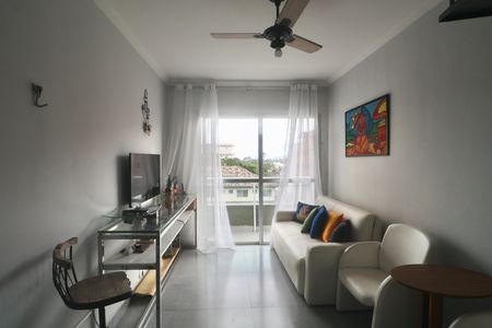 Sala de apartamento para alugar com 2 quartos, 96m² em Parque Enseada, Guarujá