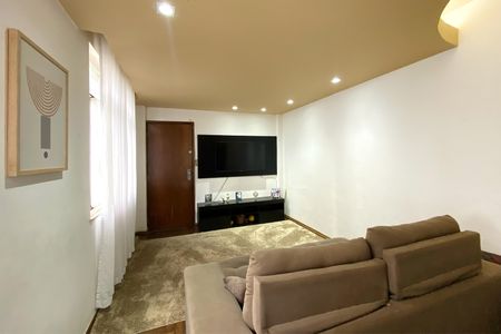 Sala de apartamento à venda com 3 quartos, 100m² em São Lucas, Belo Horizonte