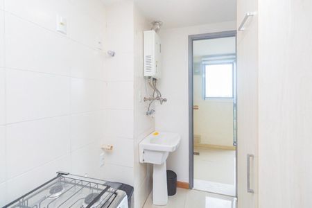 Área de serviço de apartamento para alugar com 1 quarto, 50m² em Petrópolis, Porto Alegre