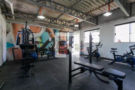 Apartamento para alugar com 43m², 2 quartos e 1 vaga Apartamento para alugar com 43m², 2 quartos e 1 vagaÁrea comum - Academia