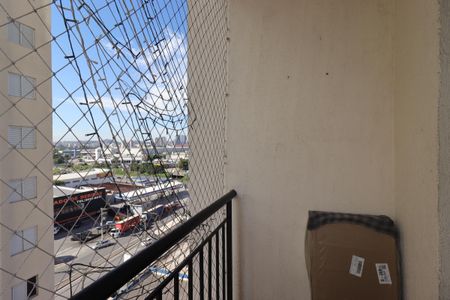 Varanda da Sala de apartamento à venda com 3 quartos, 59m² em Parque Jaçatuba, Santo André