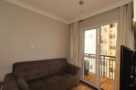 Sala de apartamento à venda com 3 quartos, 59m² em Parque Jaçatuba, Santo André