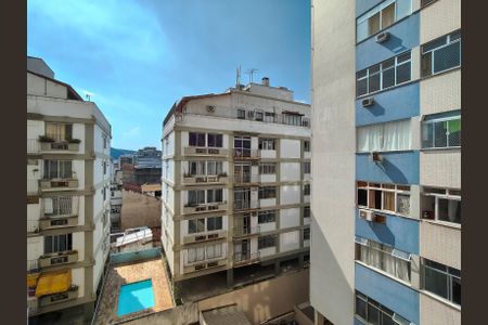 Vista da Sala de apartamento à venda com 2 quartos, 76m² em Tijuca, Rio de Janeiro