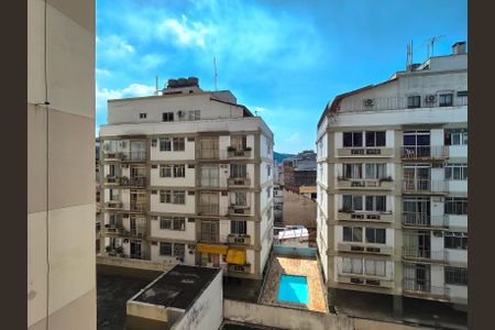 Vista da Sala de apartamento à venda com 2 quartos, 76m² em Tijuca, Rio de Janeiro