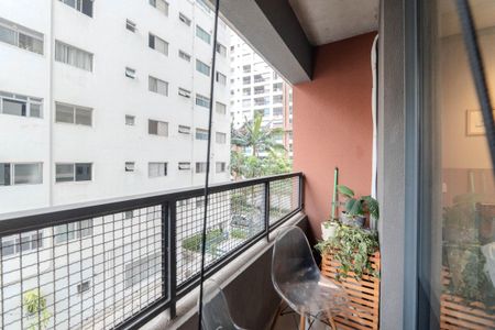 Studio para alugar com 25m², 1 quarto e sem vagaSacada