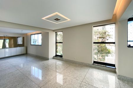 Sala de apartamento para alugar com 4 quartos, 203m² em Cidade Nova, Belo Horizonte