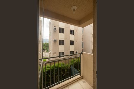 Varanda Sala de apartamento para alugar com 2 quartos, 46m² em Campo Grande, Rio de Janeiro