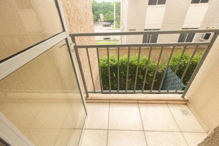 Varanda Sala de apartamento para alugar com 2 quartos, 46m² em Campo Grande, Rio de Janeiro