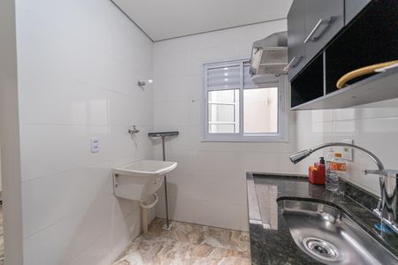Cozinha e Área de Serviço de apartamento à venda com 2 quartos, 38m² em Vila Nova, São Paulo