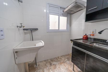Apartamento à venda com 38m², 2 quartos e sem vagaCozinha e Área de Serviço