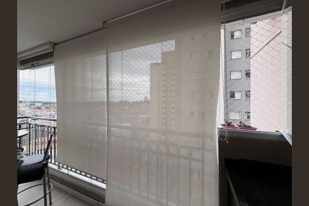 Varanda da Sala de apartamento à venda com 3 quartos, 74m² em Vila Mangalot, São Paulo