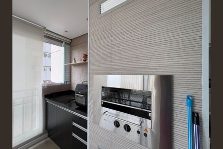 Churrasqueira de apartamento à venda com 3 quartos, 74m² em Vila Mangalot, São Paulo
