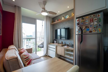 Sala de apartamento à venda com 1 quarto, 30m² em Ferreira, São Paulo