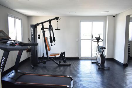 Studio para alugar com 27m², 0 quarto e sem vaga Studio para alugar com 27m², 0 quarto e sem vagaÁrea comum - Academia