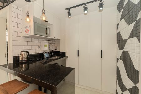 Studio para alugar com 24m², 1 quarto e sem vaga Studio para alugar com 24m², 1 quarto e sem vagaCozinha
