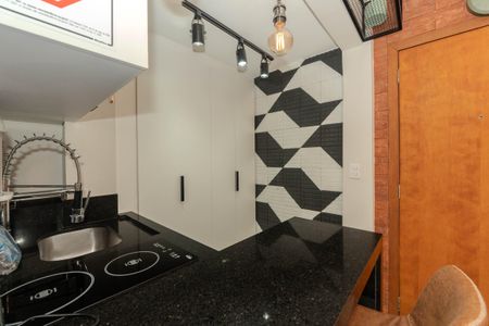 Studio para alugar com 24m², 1 quarto e sem vaga Studio para alugar com 24m², 1 quarto e sem vagaCozinha