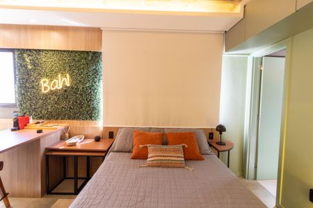 Studio para alugar com 24m², 1 quarto e 1 vaga Studio para alugar com 24m², 1 quarto e 1 vagaSala/Quarto