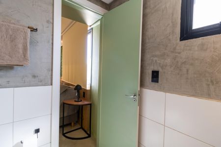 Studio para alugar com 24m², 1 quarto e 1 vaga Studio para alugar com 24m², 1 quarto e 1 vagaBanheiro