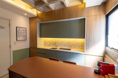 Studio para alugar com 24m², 1 quarto e 1 vaga Studio para alugar com 24m², 1 quarto e 1 vagaCozinha