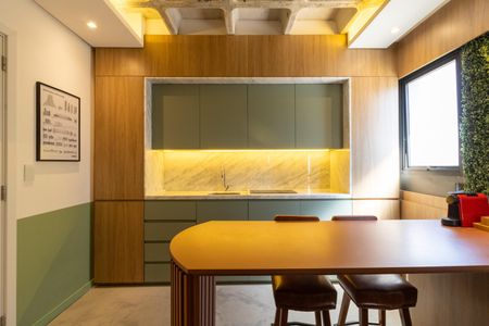 Studio para alugar com 24m², 1 quarto e 1 vaga Studio para alugar com 24m², 1 quarto e 1 vagaCozinha