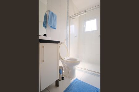 Casa de condomínio à venda com 95m², 2 quartos e 1 vagaBanheiro da Suíte 1