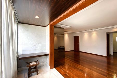 Varanda da Sala de apartamento para alugar com 3 quartos, 130m² em Serra, Belo Horizonte