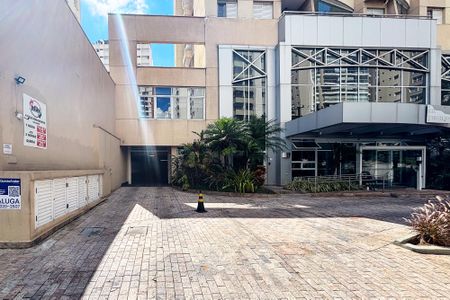 Studio para alugar com 40m², 1 quarto e 1 vagafachada do predio