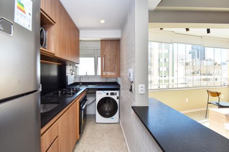 Studio para alugar com 40m², 1 quarto e 1 vagacozinha