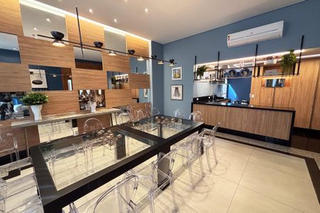 Studio para alugar com 40m², 1 quarto e 1 vagasalao de festa