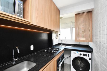 Studio para alugar com 40m², 1 quarto e 1 vagacozinha
