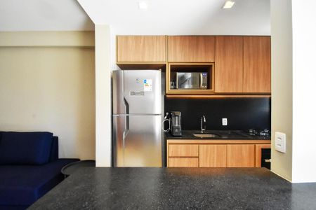 Studio para alugar com 40m², 1 quarto e 1 vagacozinha