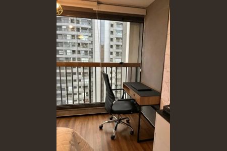 Foto 02 de kitnet/studio à venda com 1 quarto, 28m² em Brooklin, São Paulo