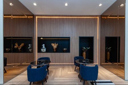 Studio para alugar com 34m², 1 quarto e sem vaga Studio para alugar com 34m², 1 quarto e sem vagaÁrea comum - Salão de festas