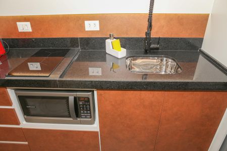 Studio para alugar com 34m², 1 quarto e sem vaga Studio para alugar com 34m², 1 quarto e sem vagaCozinha