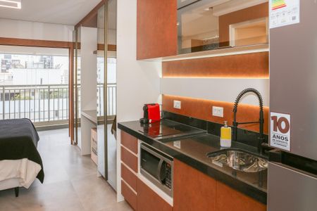 Studio para alugar com 34m², 1 quarto e sem vaga Studio para alugar com 34m², 1 quarto e sem vagaCozinha