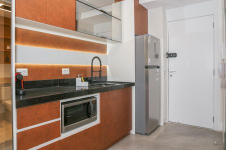 Studio para alugar com 34m², 1 quarto e sem vaga Studio para alugar com 34m², 1 quarto e sem vagaCozinha