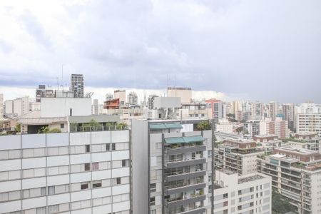 Vista da Sacada de kitnet/studio para alugar com 1 quarto, 34m² em Perdizes, São Paulo
