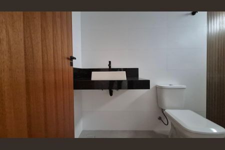 Banheiro da suíte de casa à venda com 3 quartos, 200m² em Vila Francisco Matarazzo, Santo André