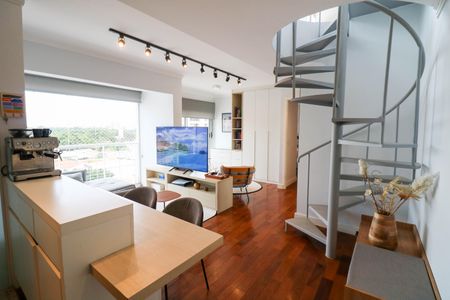 Apartamento à venda com 102m², 1 quarto e 2 vagasSala