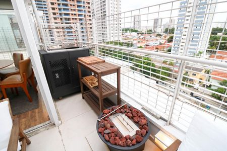 Apartamento à venda com 102m², 1 quarto e 2 vagasChurrasqueira e Lareira de pedra vulcânica