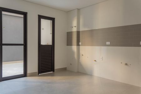 Sala/cozinha de apartamento à venda com 2 quartos, 67m² em Nova Petrópolis, São Bernardo do Campo