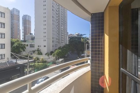 Studio à venda com 35m², 1 quarto e 1 vagaVaranda