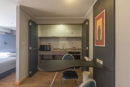 Studio à venda com 35m², 1 quarto e 1 vagaCozinha
