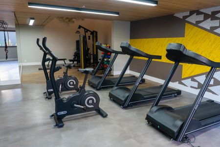 Studio à venda com 31m², 1 quarto e sem vaga Studio à venda com 31m², 1 quarto e sem vagaÁrea comum - Academia