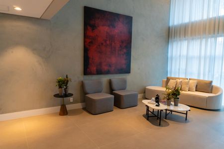 Studio à venda com 31m², 1 quarto e sem vaga Studio à venda com 31m², 1 quarto e sem vagaHall social
